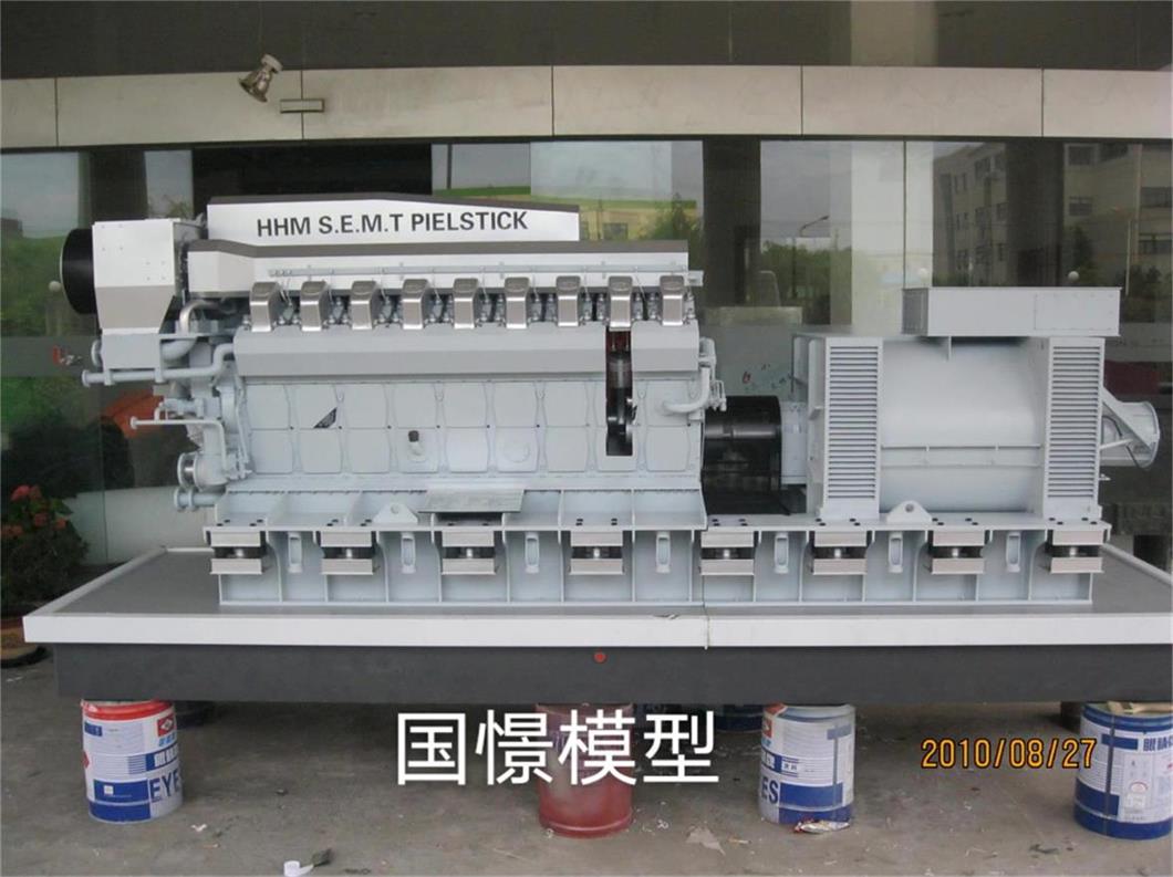 安乡县柴油机模型